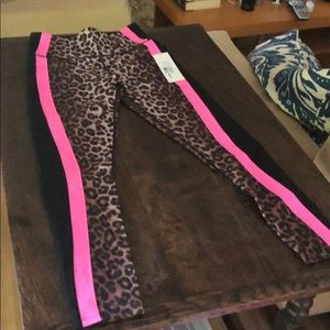 veronica beard leopard leggings